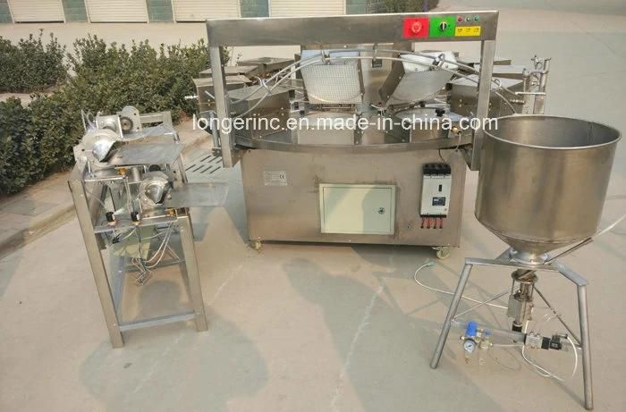 Factory Price Rolled Sugar Ice Cream Cone Making Machine for Sale