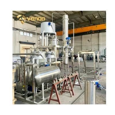 Falling Film Evaporator Stainless Steel Triple Effect Falling Film Evaporator