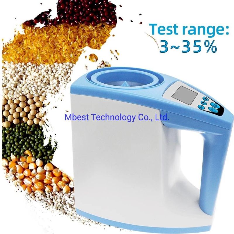 Lds-1g Grain Moisture Tester High Precision Automatic Digital Corn Rice Wheat Moisture Humidity Gauge Meter Tester Detector