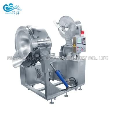 Industrial Automatic Ce, SGS Approved Popcorn Making Machine Price with Mixer
