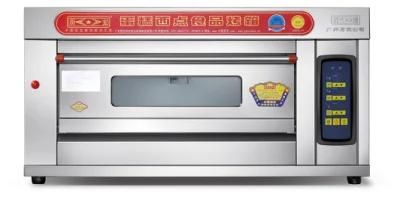 Commercial Restaurant Kitchen 1 Deck 2 Trays Gas Oven with Computer Controller for Baking ...