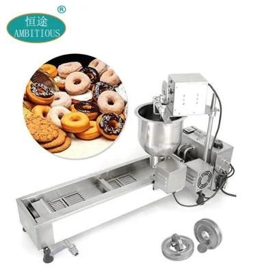 Mini Desktop Wide Oil Tank Donut Dough Making Machine