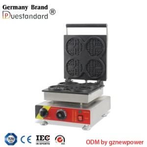 Commercial Rotate Waffle Maker Machine Waffle Baker with Smile Face