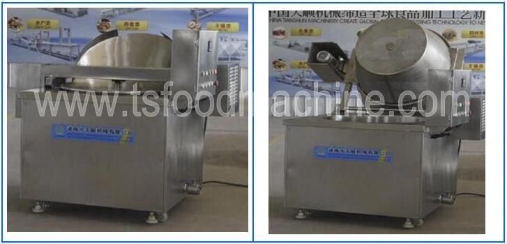 Gas Heated Vigna Eggplant Mushroom and Green Bean Fryer and Frying Machine