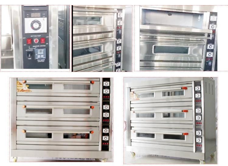 Pizza Oven Bakery Equipment Electric and Gas Commercial Pizza Oven