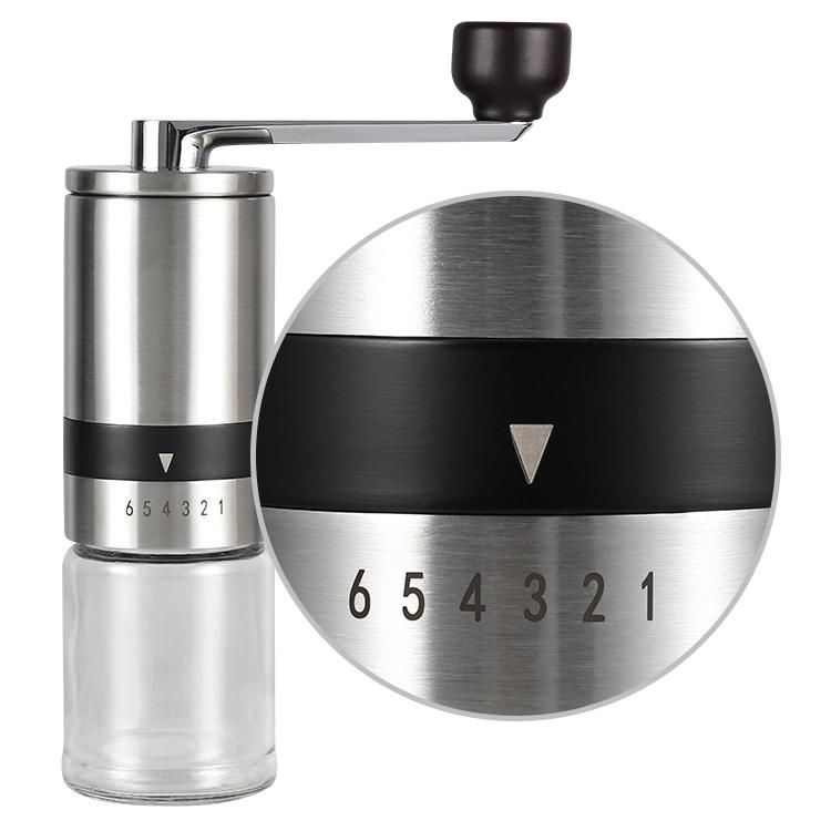 Mini Single Dose Spices Mill Niche Zero Price Portable Burr Hand Industrial Commercial Manual Coffee Grinder with Ceramic Burrs