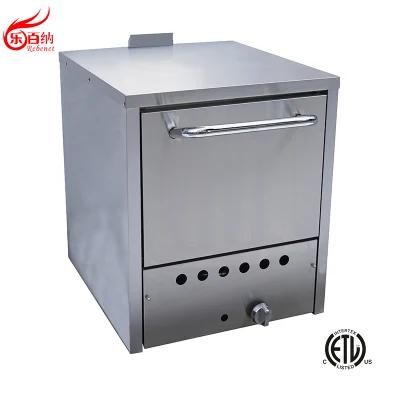 Commercial Bakery Equipment Gas Pizza Maker Baking Deck Oven in Stainless Steel with ETL ...