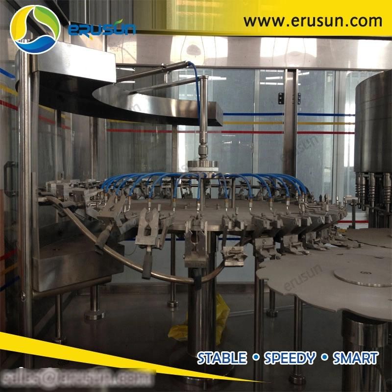 Automatic Small Round Bottle Fruit Juice Filling Machine