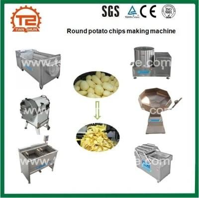 Semi Automatic Fresh Potato Chips and Cassava Chips Processing Line