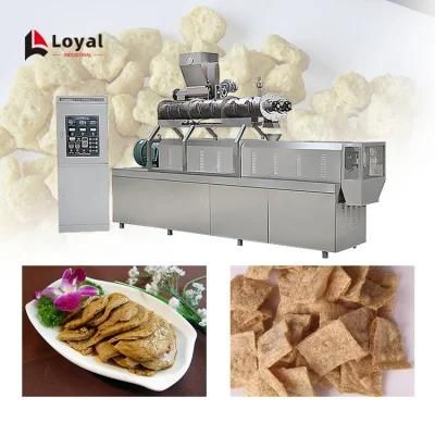 Dry Soybean Manufacturing Extruder Soya Protein Processing Machinery