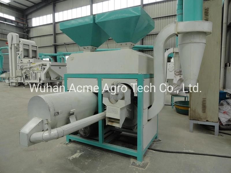 Maize Grits Making Machine Corn Peeler Flour Mill Machine