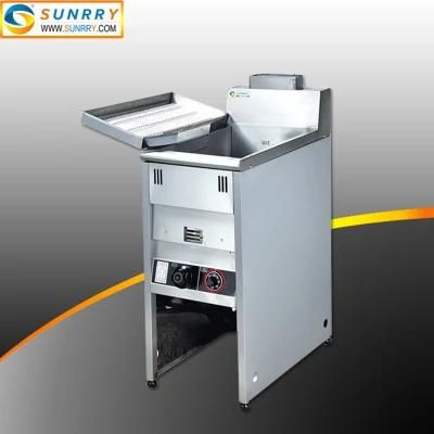 Commercial Floor Cooking Gas Chips Fryer with Temperature Control