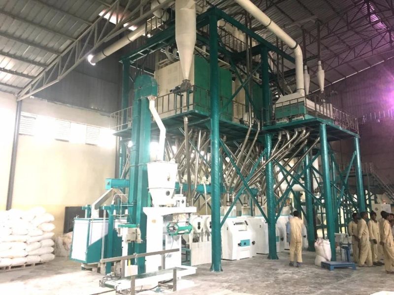 80t Wheat Flour Milling Machine Flour Production Line Flour Mill