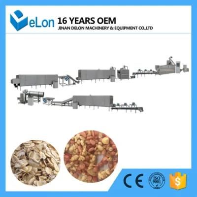 Oatmeal Flakes Breakfast Cereals Processing Line