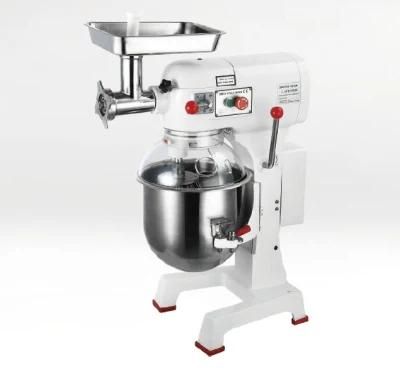 Hongling Bakery Machine 60L 7kg Planetary Food Mixer with Meat Mince