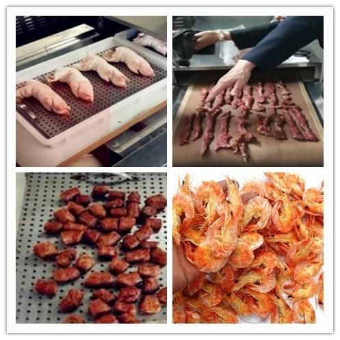 Fast Tunnel Microwave Continuous Thawing Tuna Cod Fish Machine Equipment