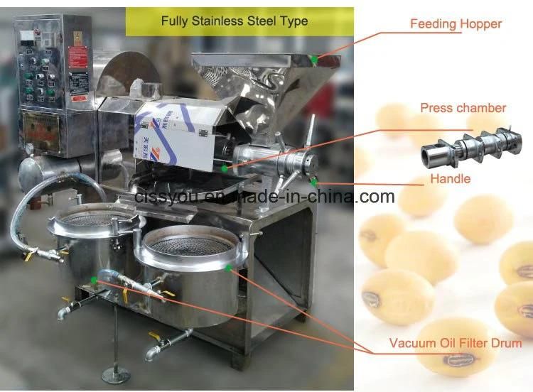 Automatic Sesame Peanut Almond Screw Oil Press Mill Machine (AW6Y)