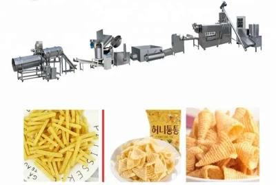 Double Screw Extruder Doritos Food Production Line