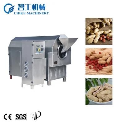 100 Kg 150 Kg Big Size Capacity Almond Nut Roaster