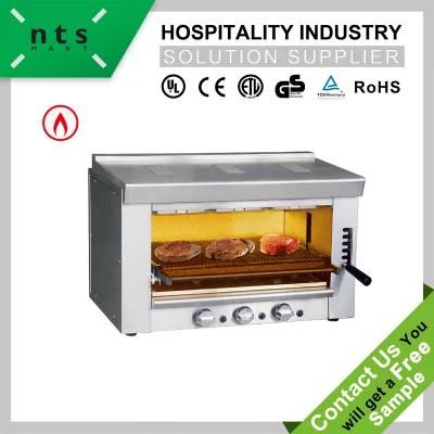 Gas Salamander for Hotel &amp; Restaurant &amp; Catering Kitchen Equipment
