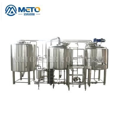Turkey Project 500L Stainless Steel Beer Brewing Machine for Bar