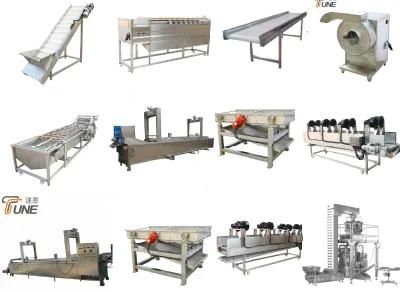 Turnkey Project Potato Frozen French Fries Processing Line Price