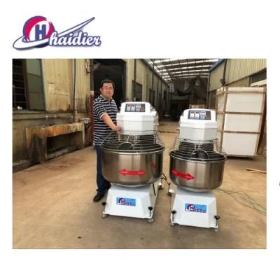 Commercial 50 Kg Dough Kneading Machine / Spiral Dough Mixer