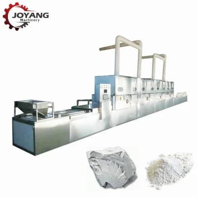 100 Kg / H Industry Kaolin Microwave Drying Machine