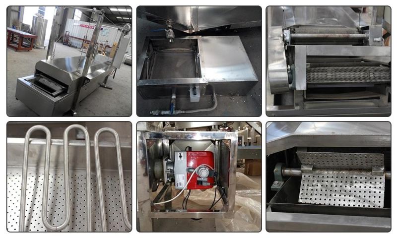 Industrial Continuous Potato Chips Frying Machine Automatic Deep Fryer Machine for Sale