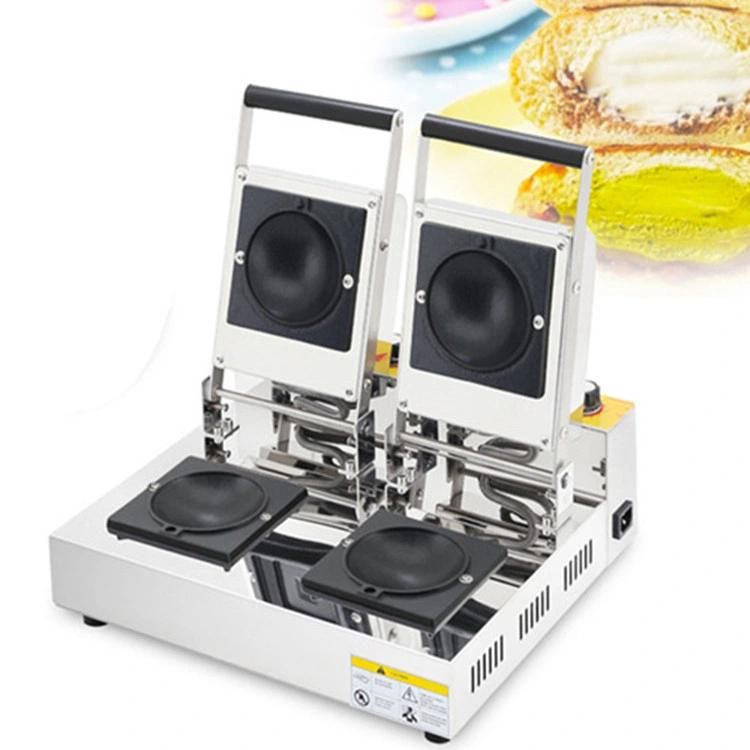 Ice Cream Sandwich Maker Pocket Sandwich Grill Waffle Machine Gelato Panini Press Machine