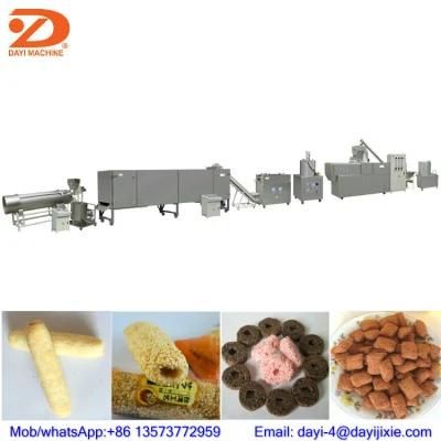 Dayi Cheese Sticks Corn Snack Puffing Food Extruder Machinery