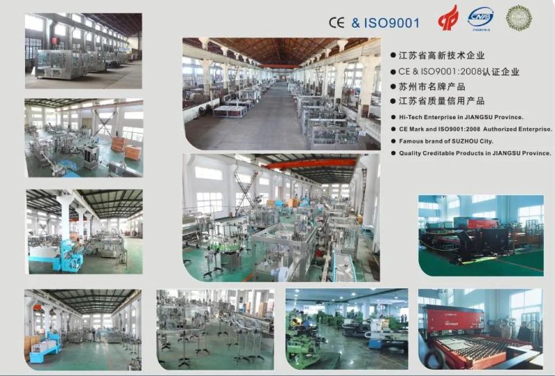 Automatic Bottle Carbonated Drink Beverage Filling Packing Machine Production Line