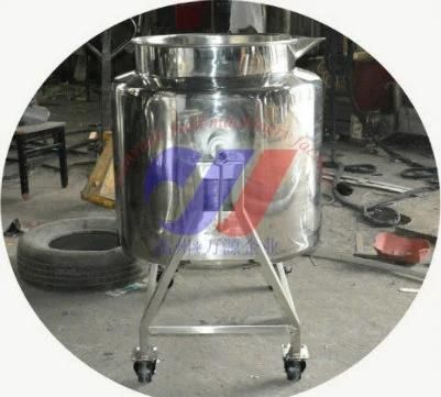 Stainless Steel Mixing Tank with Wheels