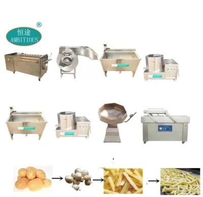 French Fries Production Line French Fries Making Machine