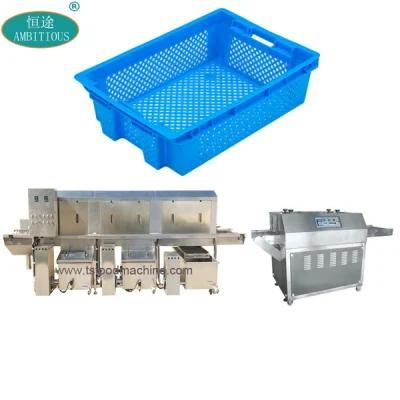 Automatic Plastic Basket Washing Tunnel and Dryer Machine
