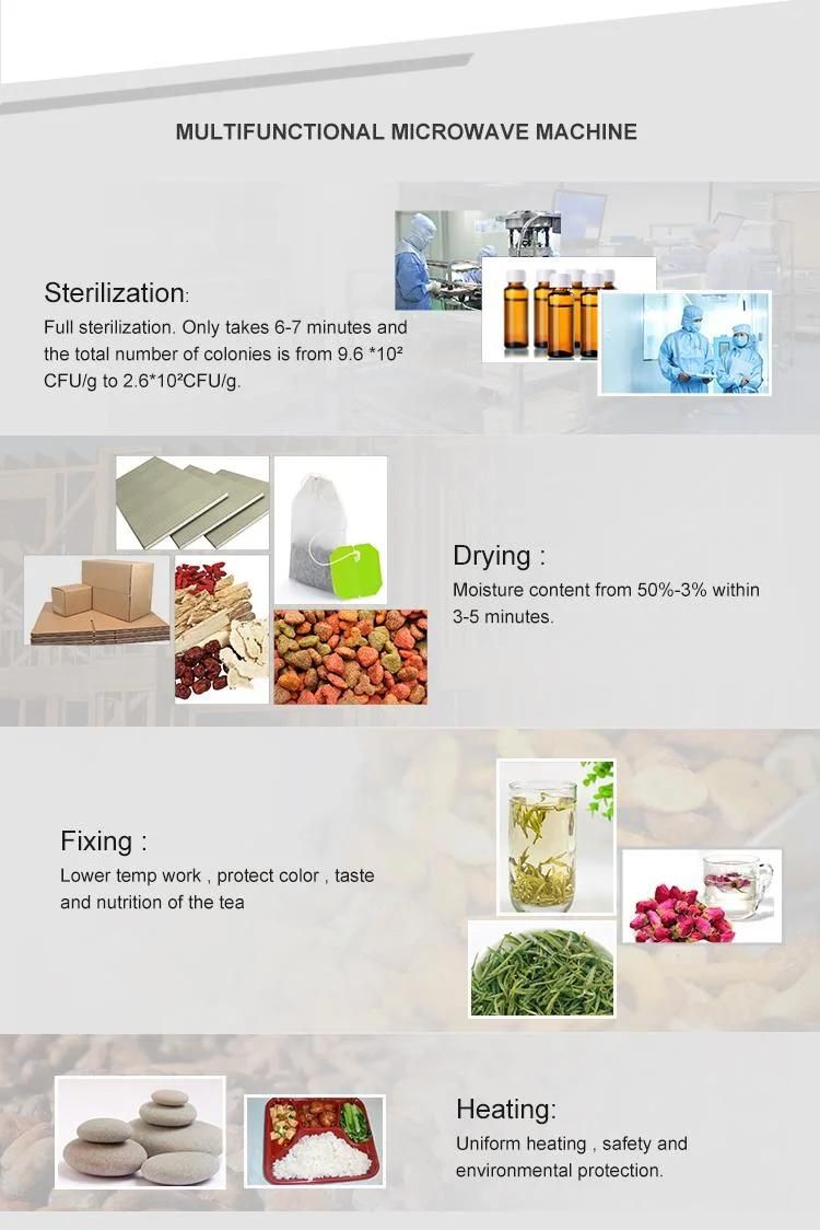 Gypsum Board Tunnel Microwave Drying Machine