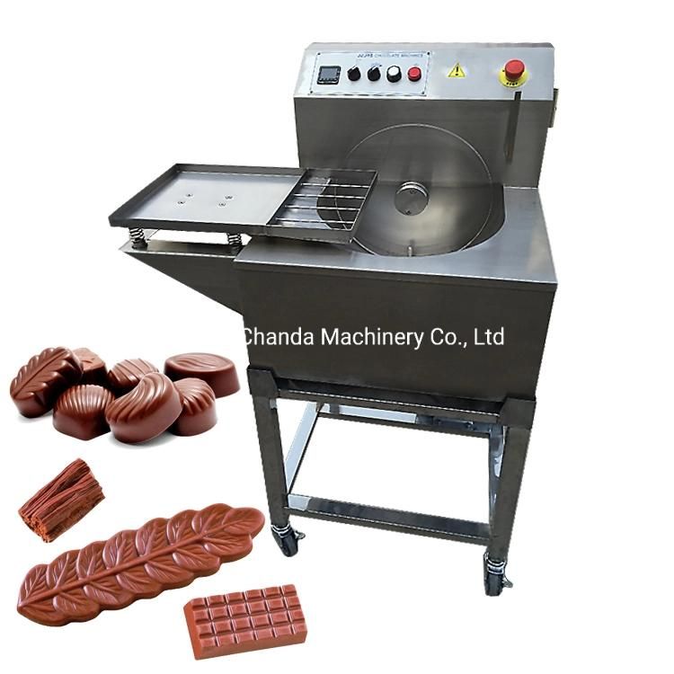 5kg 8kg 30kg Automatic Small Chocolate Tempering Machine for Chocolate Making