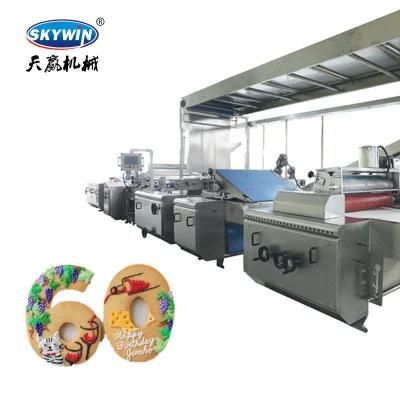 Automatic Soft and Hard Biscuit Production Line and Sweet Soft Cookie Making Machine