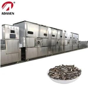 Tunnel Conveyor Belt Microwave Baking and Sterilization Machine of Nuts and Seeds