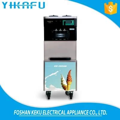 China Supplier Automatic Commercial Soft Ice Cream Cone Maker Vending Machine