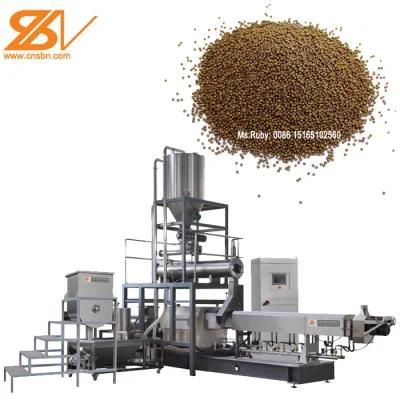 2 Tons Fish Feed Production Line Fish Feed Extruders for Sinking and Floating