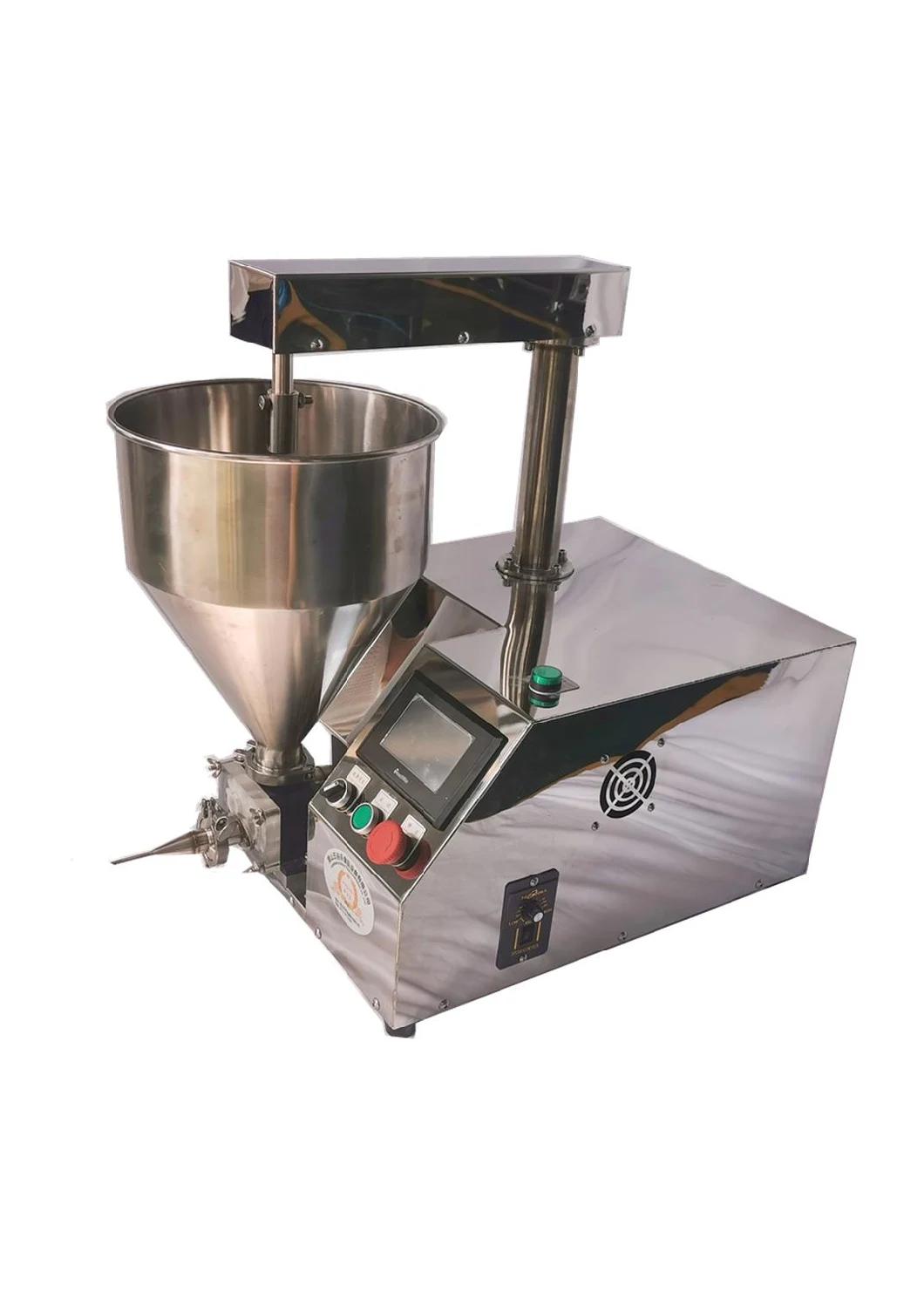 Pastry Puffs Filling Machine Cream Machining with Blender