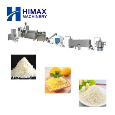 Bread Crumbs Crushing Manufactur Plant Extruder Processing Line