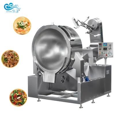 100L Big Capacity Meat Chicken Beef Gas Jacketed Kettle with Stirrer