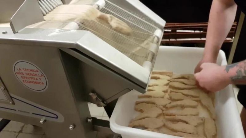 Chicken Seafood Battering Breading Machine in Meat Product Making Machine