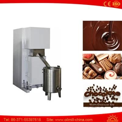 Pilot Small Chocolate Refining Grind Processing Chocolate Ball Mill Machine