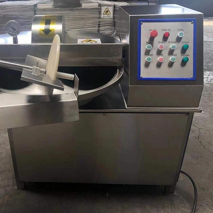 Big Output Bowl Cutter Meat Bowl Chopper with Auto Loading System