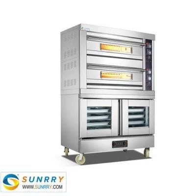 Commercial Deck 4 Trays Electric Bread Oven and Proofer