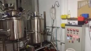 100L Brewhouse with Fermenters for Home Brew Testing