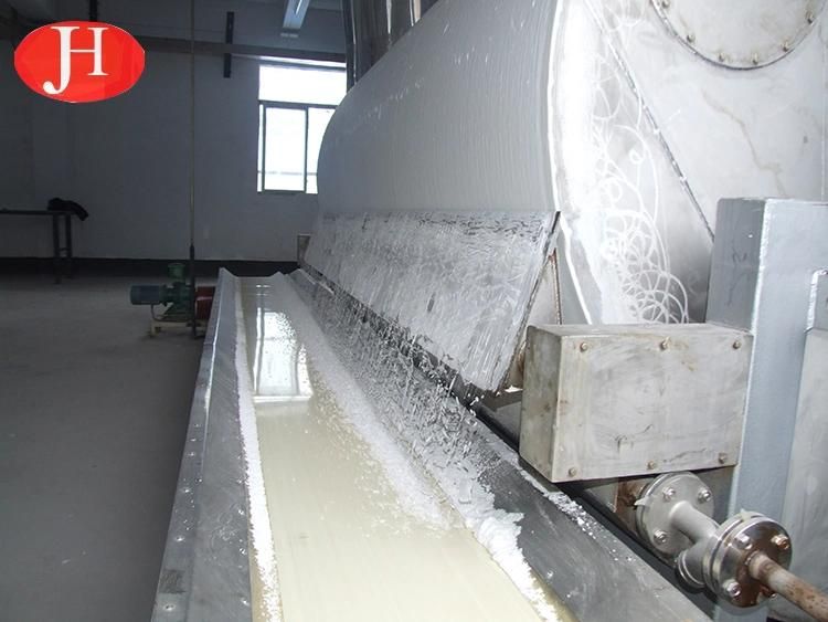 Vacuum Filter Arrowroot Starch Milk Dewatering Machine Starch Processing Line